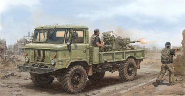 01017　1/35 GAZ-66 軍用トラック2型 ￥7,800(税抜価格)