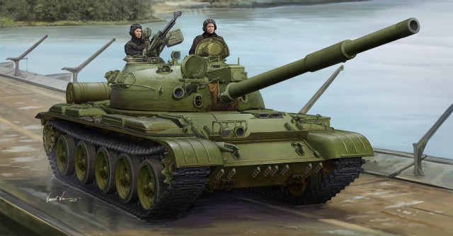 01552　1/35 ソビエト軍 T-62 主力戦車 Mod.1975/1972+KTD2 ￥5,800(税抜価格)