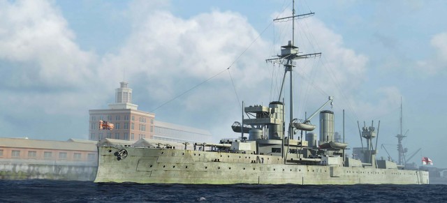 06706　1/700 イギリス海軍戦艦 HMS ドレッドノート 1918 ￥4,200(税抜価格)
