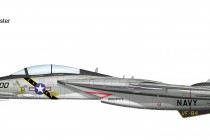 HA5203　1/72 F-14A トムキャット 第84戦闘飛行隊 "ジョリー・ロジャース"