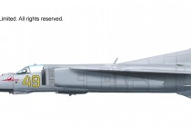 HA5301　1/72 MiG-23M フロッガー 第787戦闘機連隊 "イエロー49"