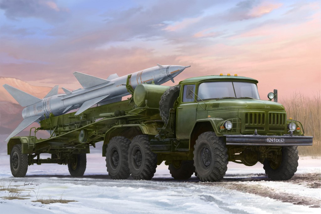 01033　1/35 ソビエト軍 SA-2 ガイドライン/Zil-131Vトラック ￥9,800(税抜価格)