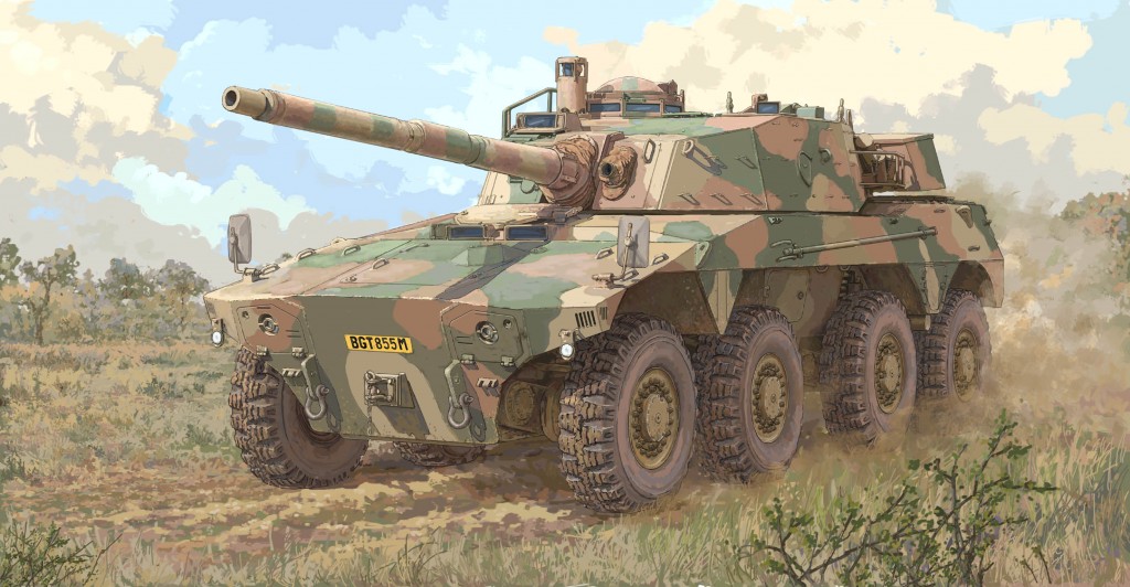 09516　1/35 南アフリカ軍 ロイカット 8輪装甲車 ￥7,800(税抜価格)