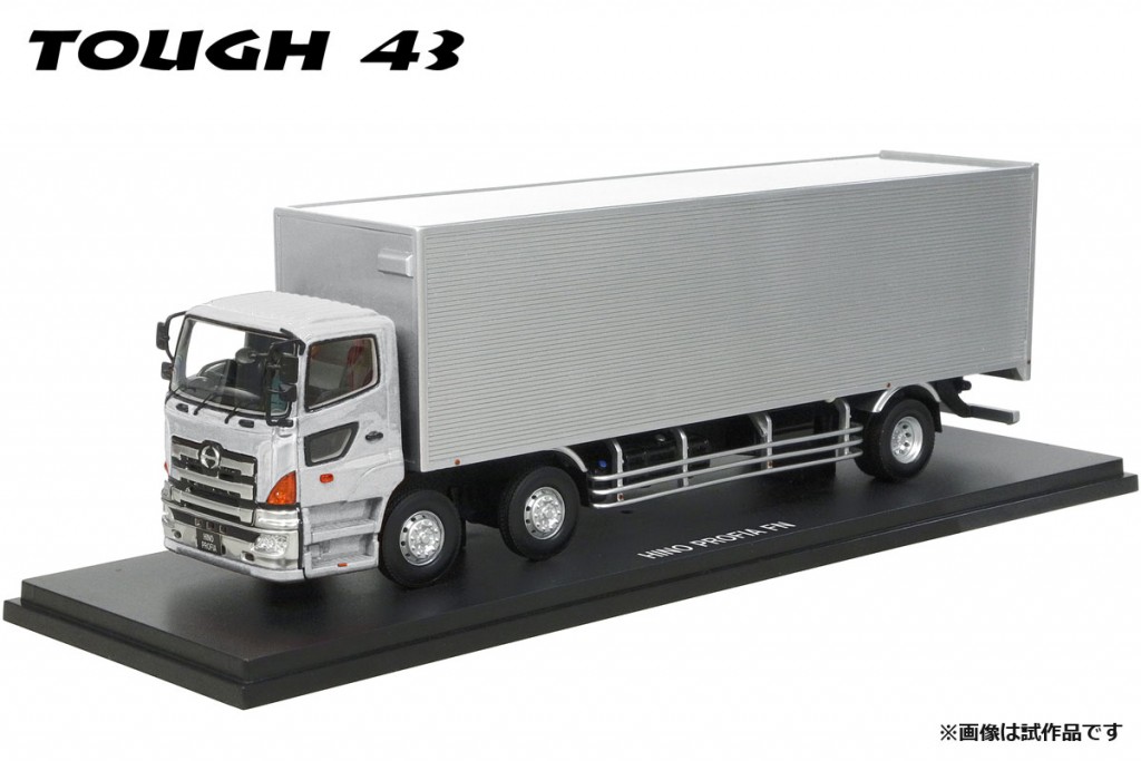 CT4303SL 1/43 HINO PROFIA FN 【2010】メタリックシルバー※メッキグリル/メッキコーナーパネル装備￥35,000(税抜価格)