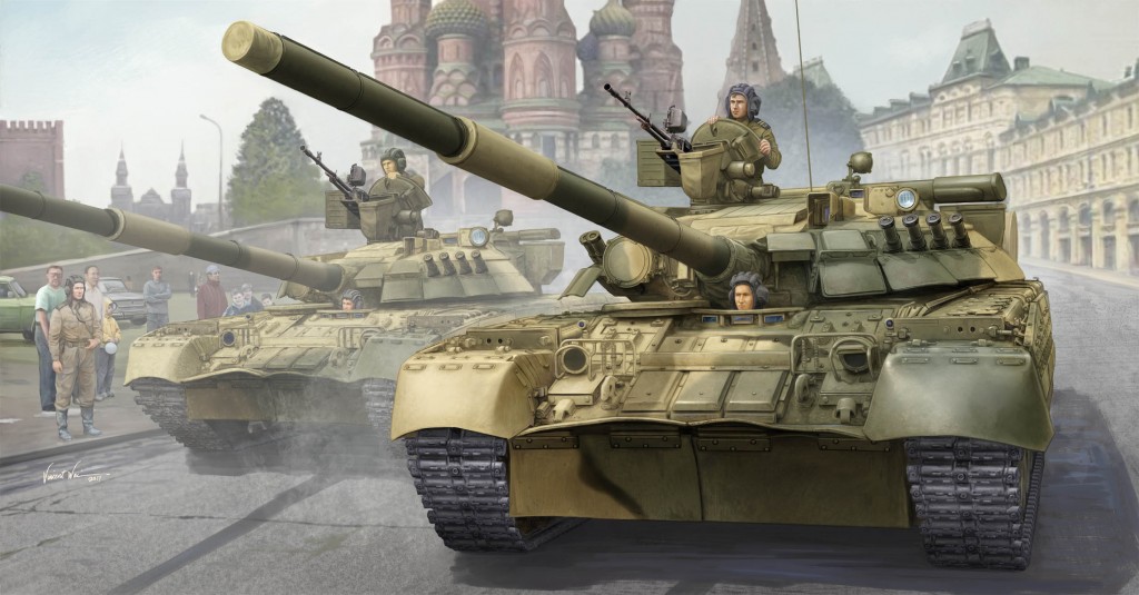 09527　1/35 ロシア連邦軍 T-80UD主力戦車 ￥9,800(税抜価格)