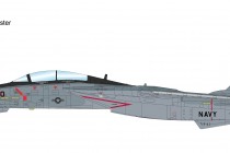 HA5217　1/72 F-14A トムキャット 第41戦闘飛行隊"ブラックエイセス" ￥16,800(税抜価格)