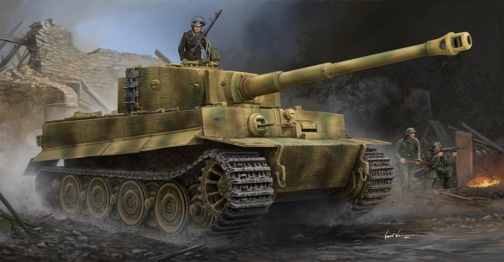 09540　1/35 VI号戦車 ティーガーⅠ後期生産型 ￥4,800(税抜価格)