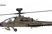 HH1201　1/72 AH-64D アパッチ・ロングボウ "フライングタイガース" ￥11,800(税抜価格)