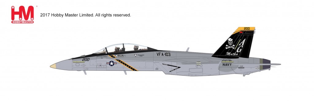 HA5108　1/72 F/A-18F スーパーホーネット"VF-103 ジョリーロジャース" ￥14,800(税抜価格)