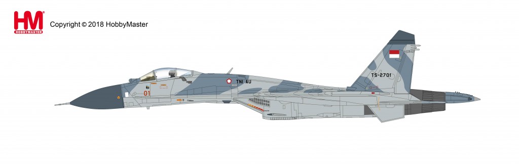 HA6004　1/72 Su-27SK フランカーB型 "インドネシア空軍 TS-2701" ￥15,800(税抜価格)
