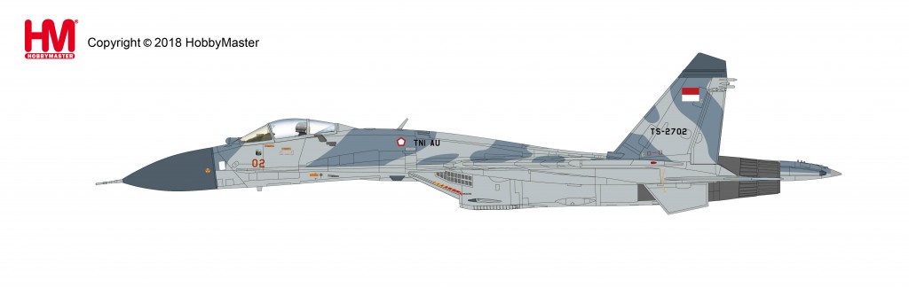 HA6005　1/72 Su-27SK フランカーB型 "インドネシア空軍 TS-2702" ￥15,800(税抜価格)