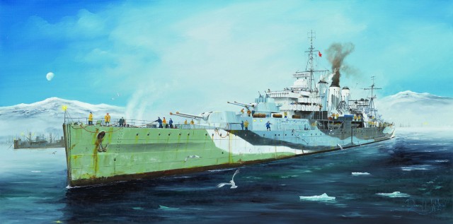 05352 HMS Kent 1942