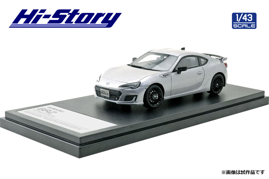 Hi-Story Hi Story 1/43 Subaru BRZ STI Sport 2019 Silver Metallic HS291SL Japan